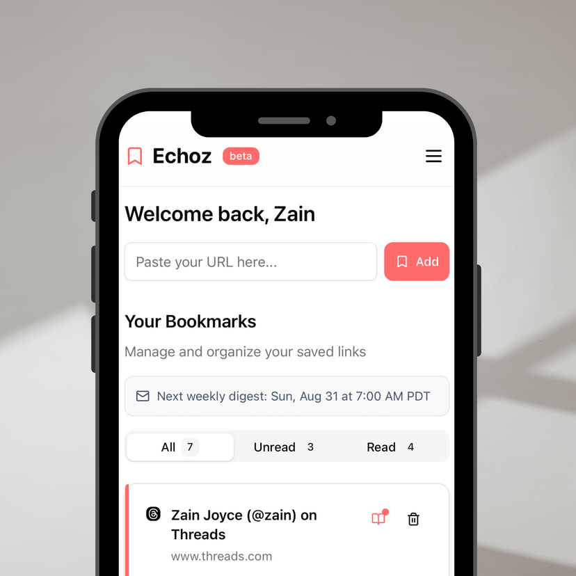 Echoz Mobile App